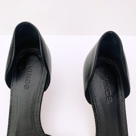 Vince Aurelian D'Orsay Embossed Leather Boots - Picture 4 of 14